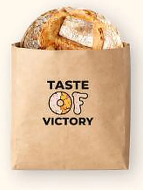 Паперовий пакет з хлібом Taste of Victory
